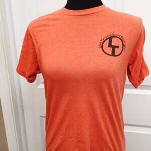 Men's Size Small Orange Camp Loud Thunder " Are you Tough Enough " Tshirt